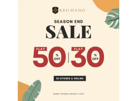 Brumano Summer Season End Sale! Flat 50% & 30% OFF On All Dummer Articlesimage-1299